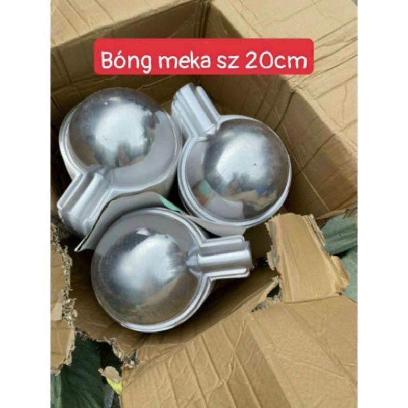 [MUA 1 TẶNG QUÀ] Bóng tròn meka trong suốt size 20cm, nguyên liệu làm hoa bóng hot trend