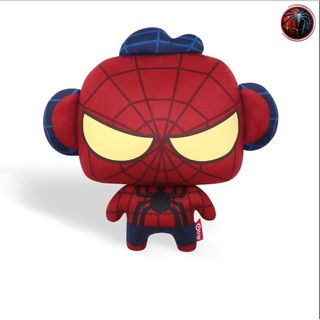 Gối đâu xe hơi hình siêu anh hùng spider man người nhện dễ thương tiện dụng cho mọi loại xe