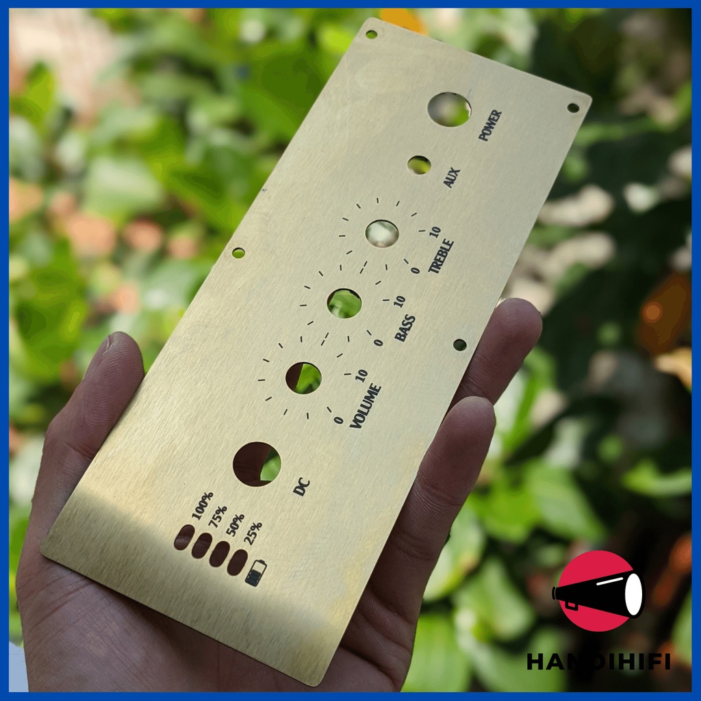 Tấm control cho mạch LQSC NE5532 phong cách marshall do hanoihifi thiết kế