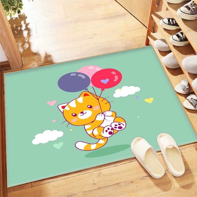 Thảm Lau Chân 3 lớp phòng tắm chùi chân siêu thấm hút nước có hạt cao su chống trượt siêu dày 2023