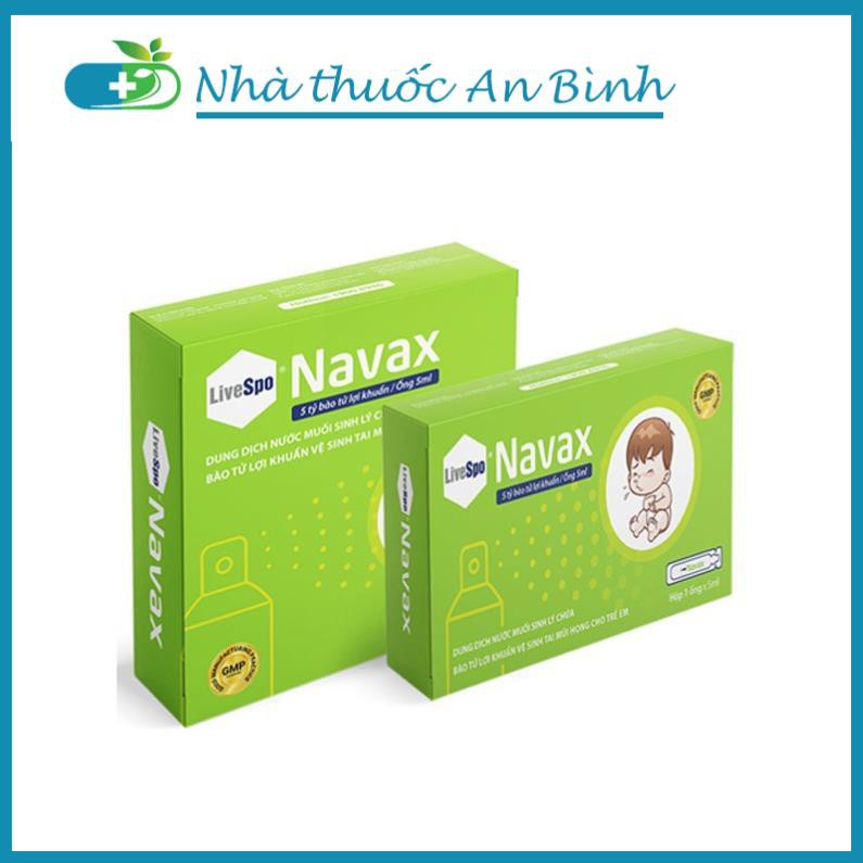 Xịt lợi khuẩn viêm tai mũi họng Livespo Navax