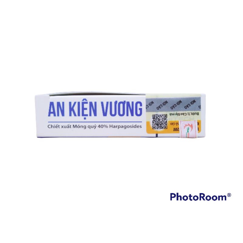 An kiện vương hỗ trợ làm trơn ổ khớp, giúp giảm đau mỏi và làm chậm quá trình thoái hoá xương khớp