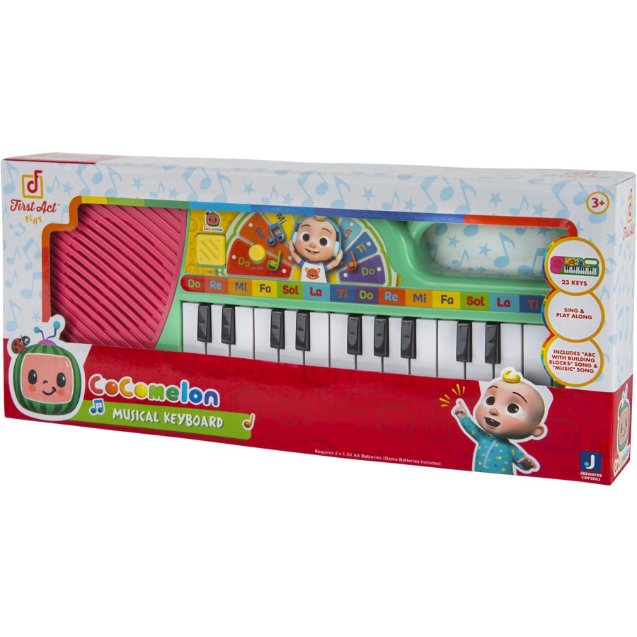 Bàn phím, Đàn CoComelon First Act Đồ chơi này có thể giúp phát triển trí nhớ não bộ, phối hợp tay mắt