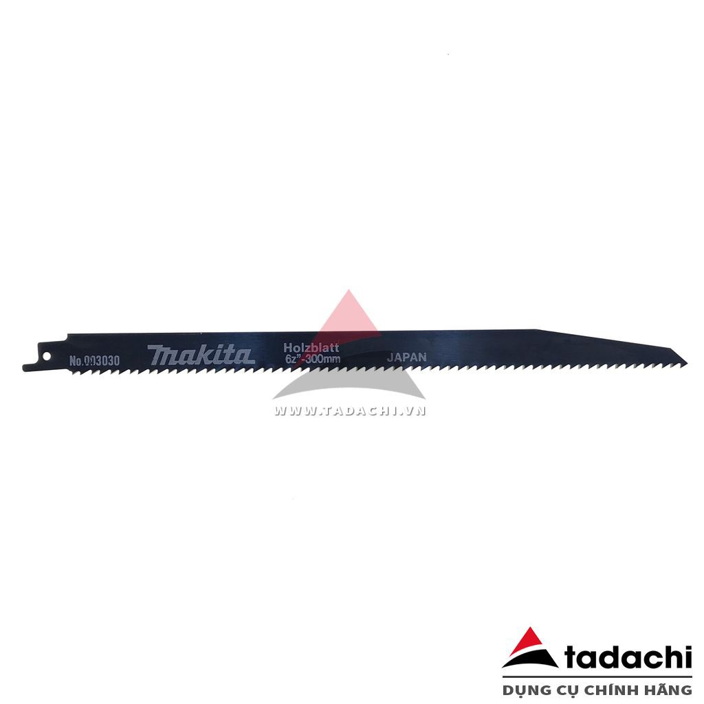 Lưỡi cưa kiếm cắt gỗ dài 300mm Makita B-03030 (1 lưỡi) | Tadachi