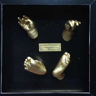 Combo 2 set đúc tượng tay chân 3d