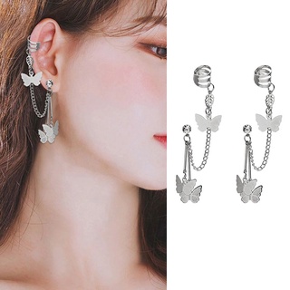 Bông tai hình bướm phong cách Hàn Quốc cá tính dễ thương cho nữ