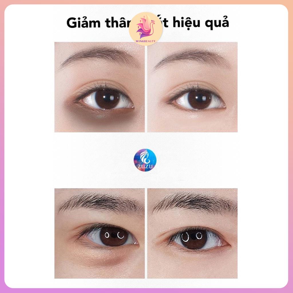 HỘP 60 MIẾNG Mặt nạ mắt gel chiết xuất hoa hồng bổ sung collagen làm sáng vùng thâm dưới da và giảm nếp nhăn WINKBEAUTY
