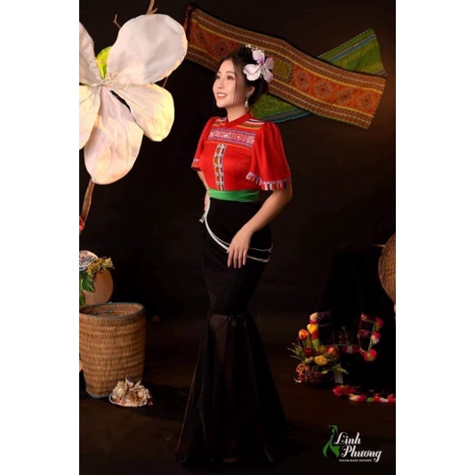 [Rẻ nhất Shopee] Xà Tích 4 Dây Trang Sức Truyền Thống Dân Tộc Thái, Tày, Mường..