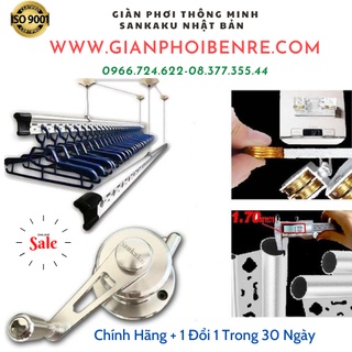 Giàn phơi thông minh sankaku nhật bản + chính hãng + bh 12tháng + 1 đổi 1 trong 30 ngày