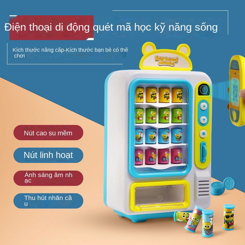 ▩Máy bán hàng tự động cho trẻ em, máy bán đồ uống tự động, máy bán đồ chơi, trò vui hoạt động bằng đồng xu, quét mã, máy