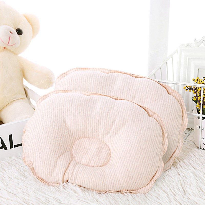 Gối lõm chống méo đầu cho bé sơ sinh hàng cao cấp