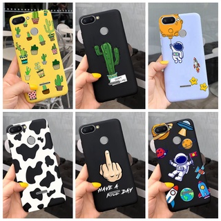 Ốp Điện Thoại TPU Silicone Mềm In Hình Phi Hành Gia Cho Xiaomi Redmi 6 / Redmi 6A / Redmi 6 Pro Redmi6