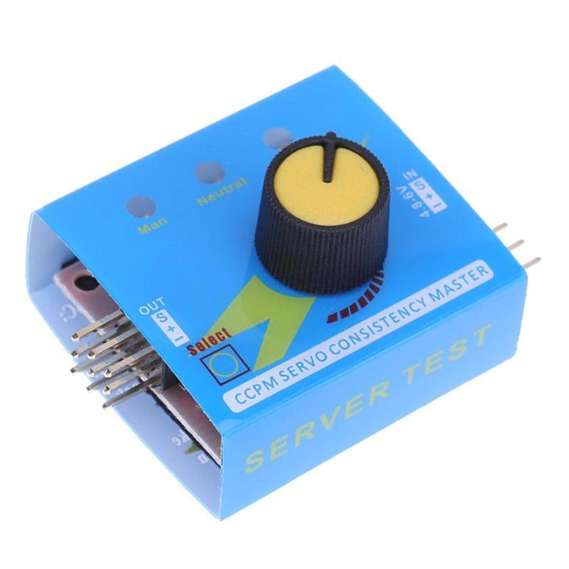 Multi RC Digital ESC Servo Tester Bộ điều khiển tốc độ nhất quán Bộ điều khiển tốc độ Công suất Máy bay không người lái Mẫu máy bay phụ kiện điện tử