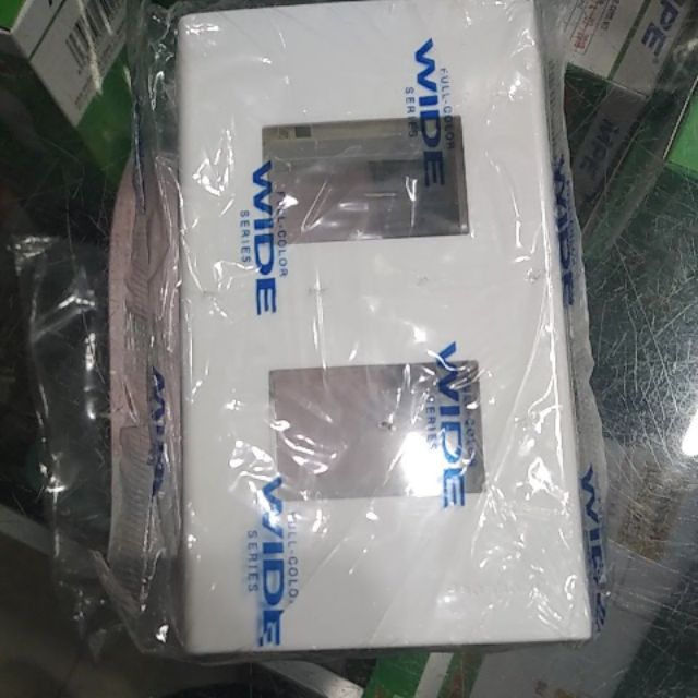 Mặt Dùng Cho 2 Thiết Bị Panasonic (mã SP WIDE WEV 68020SW)