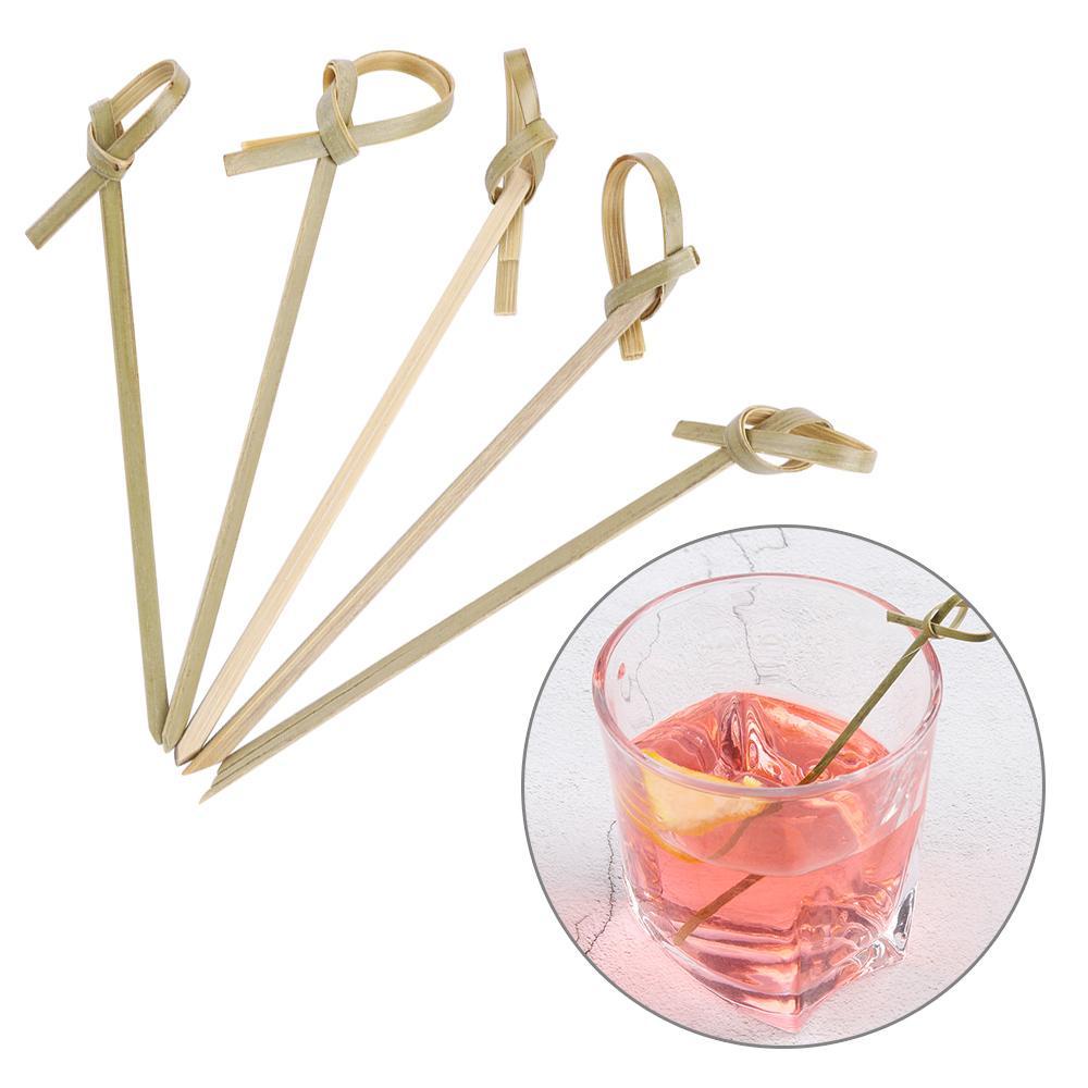Set 100 Nĩa Ăn Trái Cây / Cocktail Dùng Một Lần Cho Nhà Bếp / Quán Bar