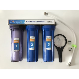 Bộ lọc thô đầu nguồn CAREPRO - 3 cấp lọc 10 inch (Màu ngẫu nhiên)