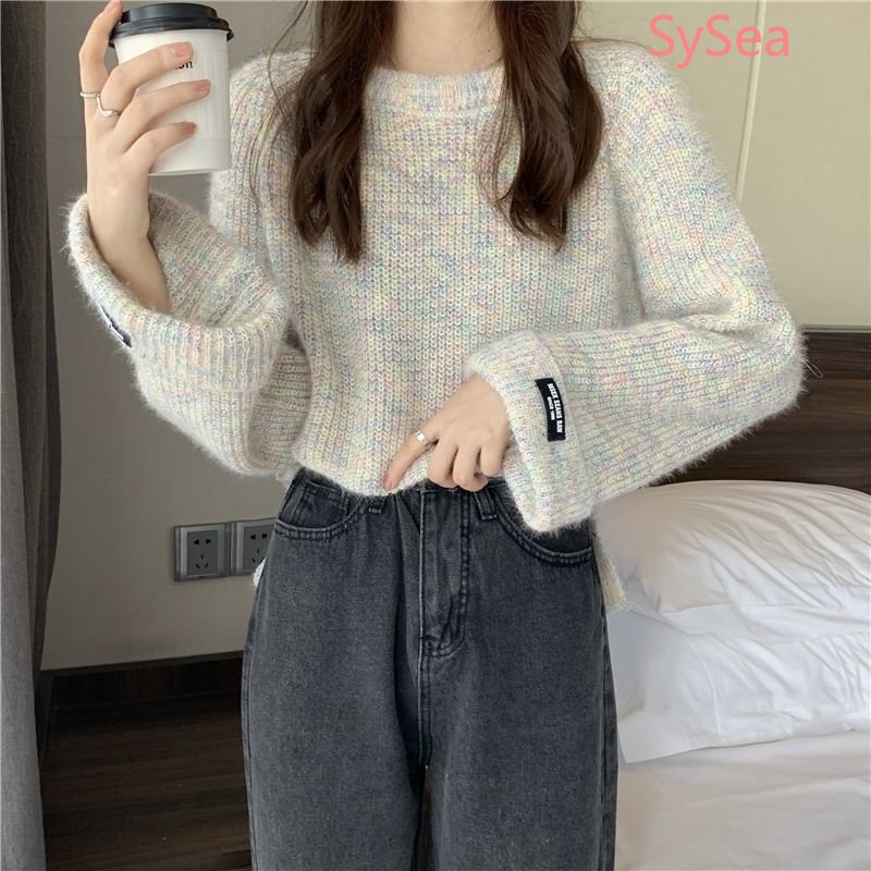 Áo Sweater Plus size Thời Trang Mùa Thu Hàn Quốc Dành Cho Nữ