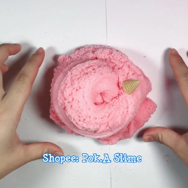 Slime Strawberry icecream - chất cloud slime (SnoWonder)