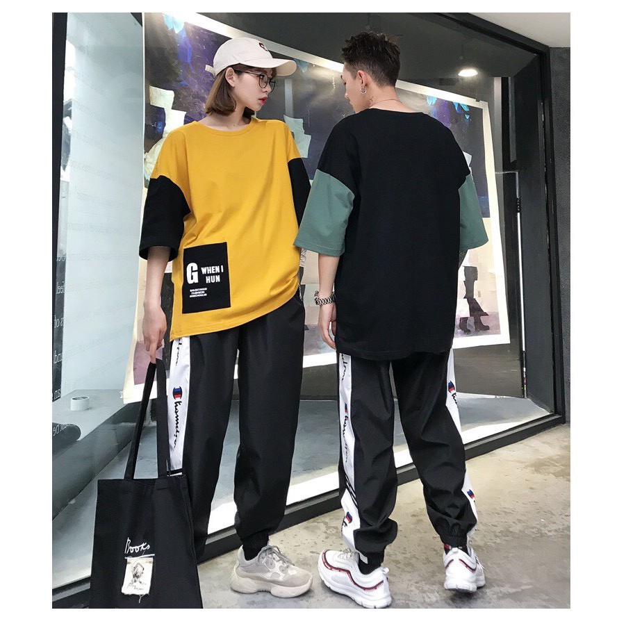 Áo Thun Tay Lỡ Unisex 3 màu cực đẹp