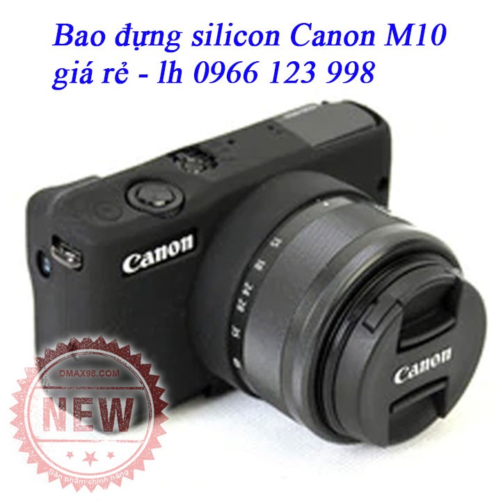 Bao silicon đựng máy ảnh Canon M10, M50, M100, M3