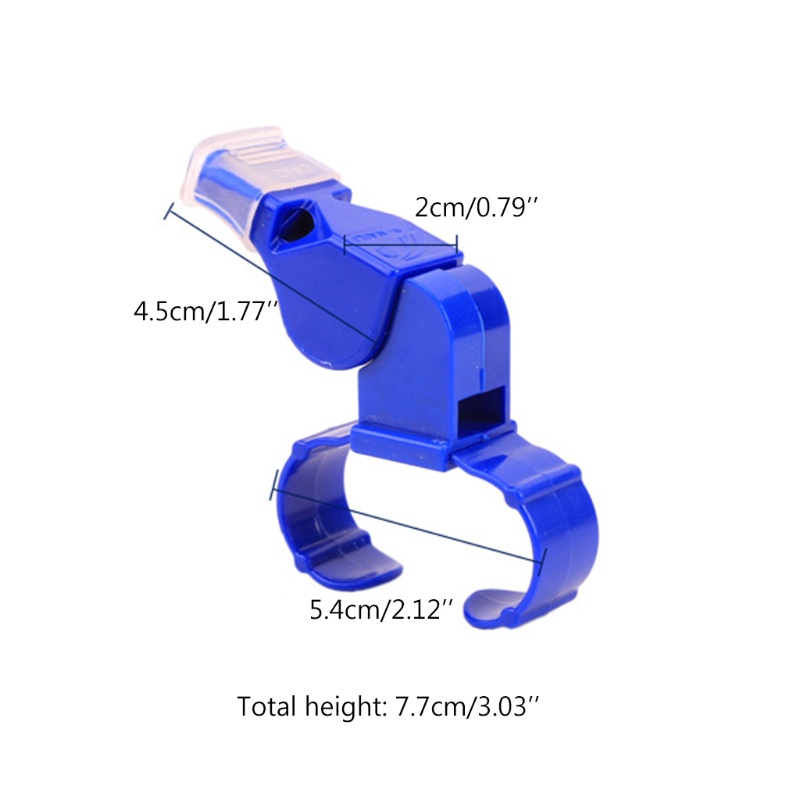 Còi Thổi Đeo Ngón Tay Bằng Nhựa Cho Huấn Luyện Viên