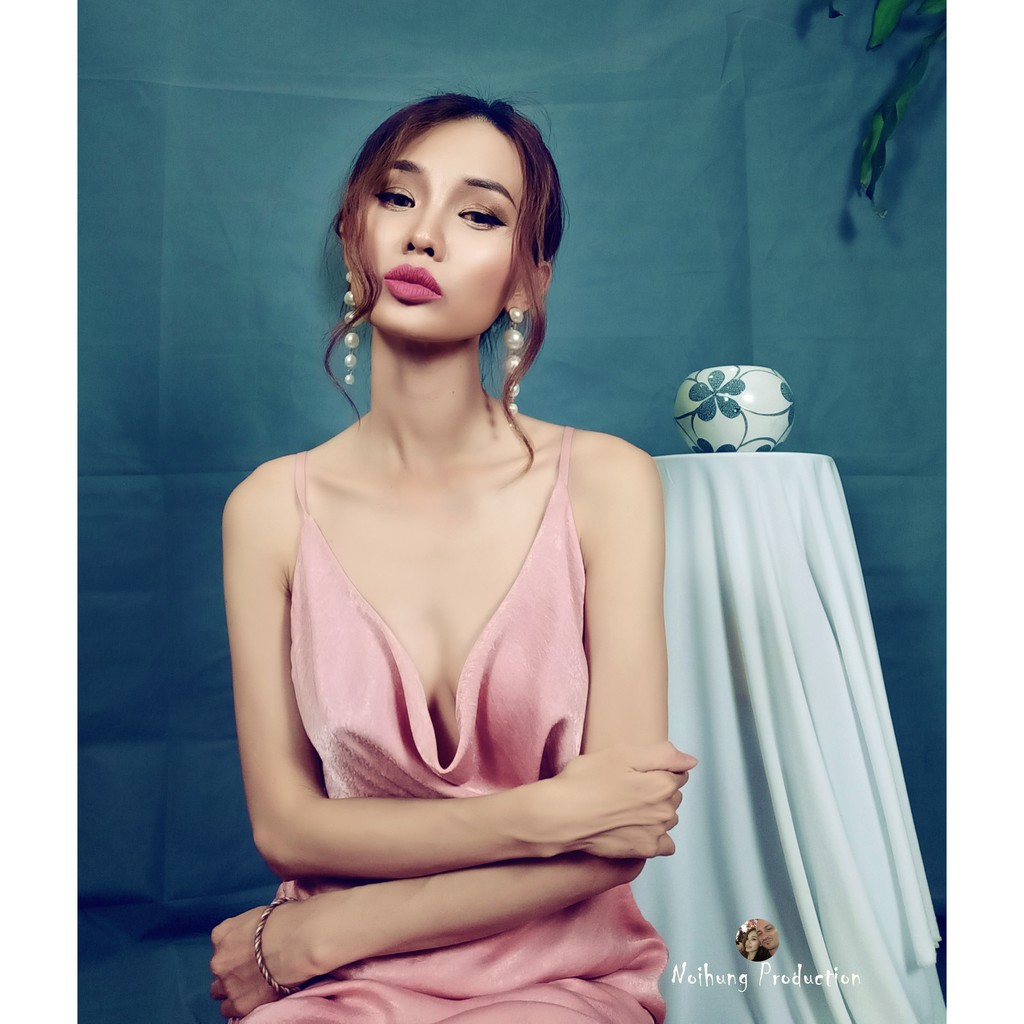 VÁY ĐẦM ĐI DỰ TIỆC DÁNG ÔM BODY SEXY HOTGIRL CỔ ĐỔ BIGSIZE 40-80KG 2 HAI DÂY RÚT DÂY PARTY BAR ĐẸP RẺ XỊN S M L XL XXL | BigBuy360 - bigbuy360.vn