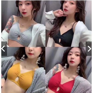 New hot -áo bra quây ngực không gọng thắt nơ xinh xắn