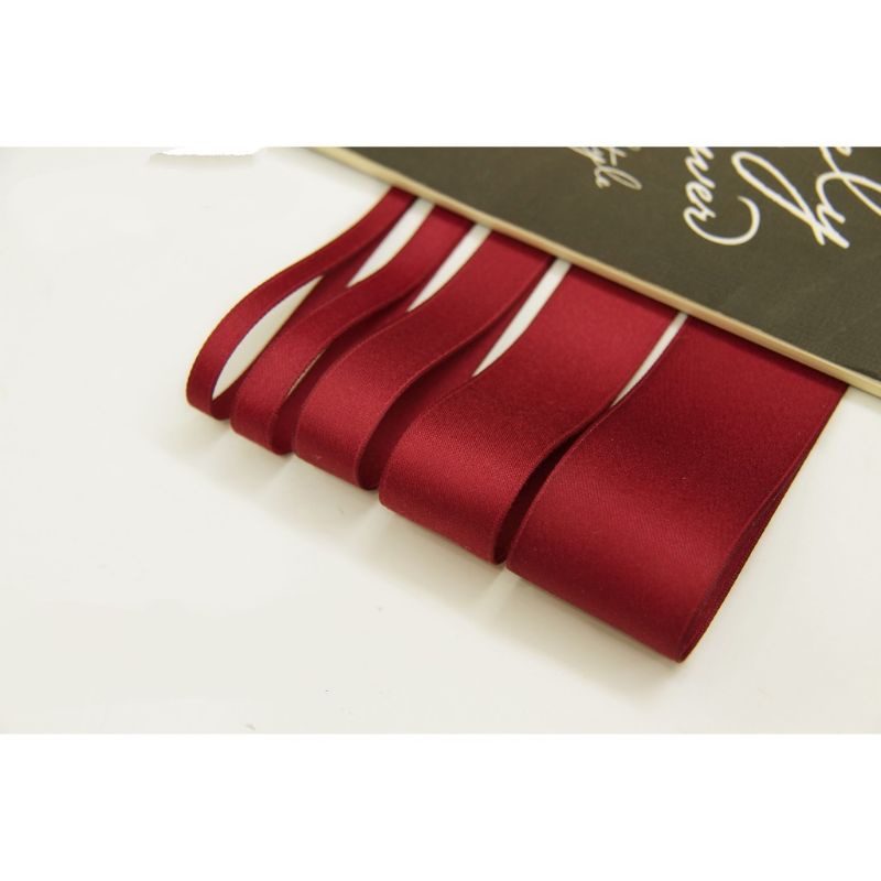 Ruy băng lụa mờ cao cấp làm sản phẩm handmade