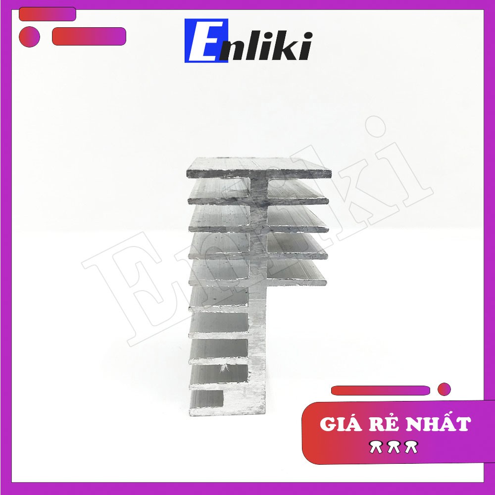 Tản Nhiệt Nhôm 2 Tầng 10 Cánh 65x58x32mm