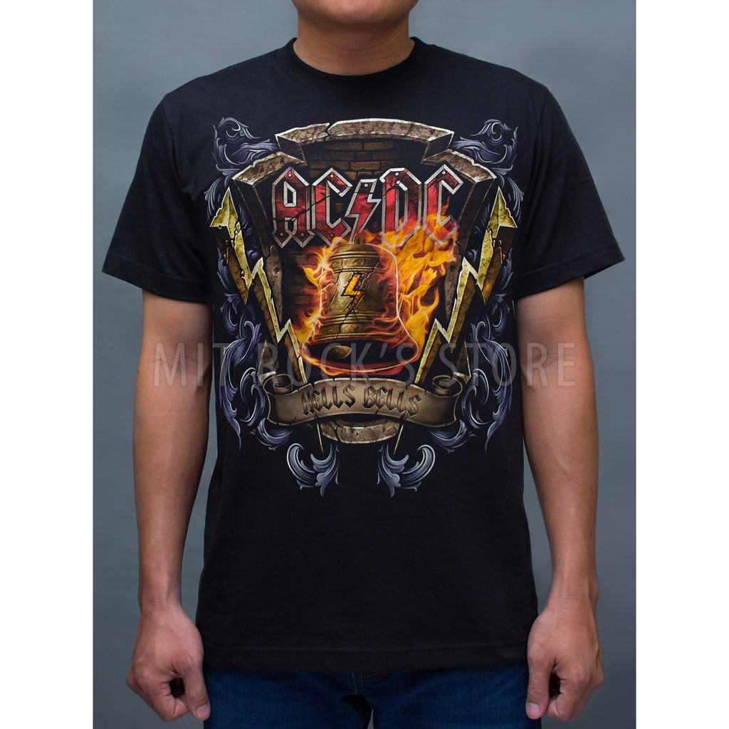 Áo ACDC  - Rock band tee - Áo Rock - Size S, M, L, XL, XXL - Áo Thái Lan