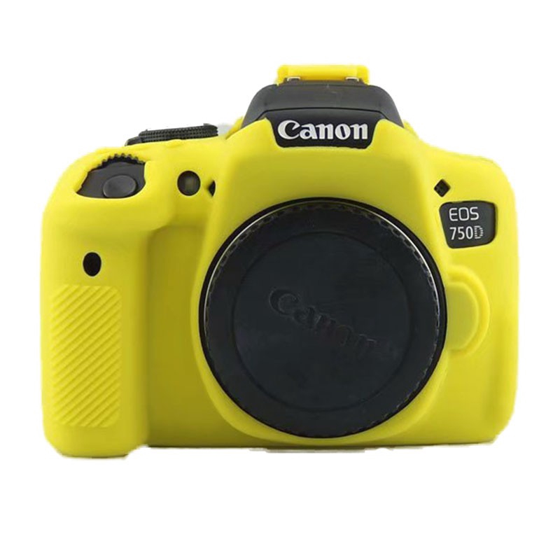 Ốp bảo vệ bằng cao su silicon cho camera Canon EOS 750D