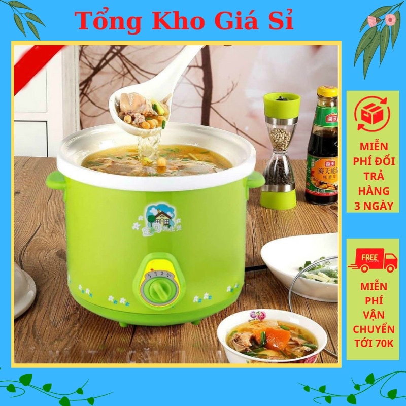 Nồi nấu cháo chậm - Hầm thịt - hầm xương cho bé dung tích 1.5L