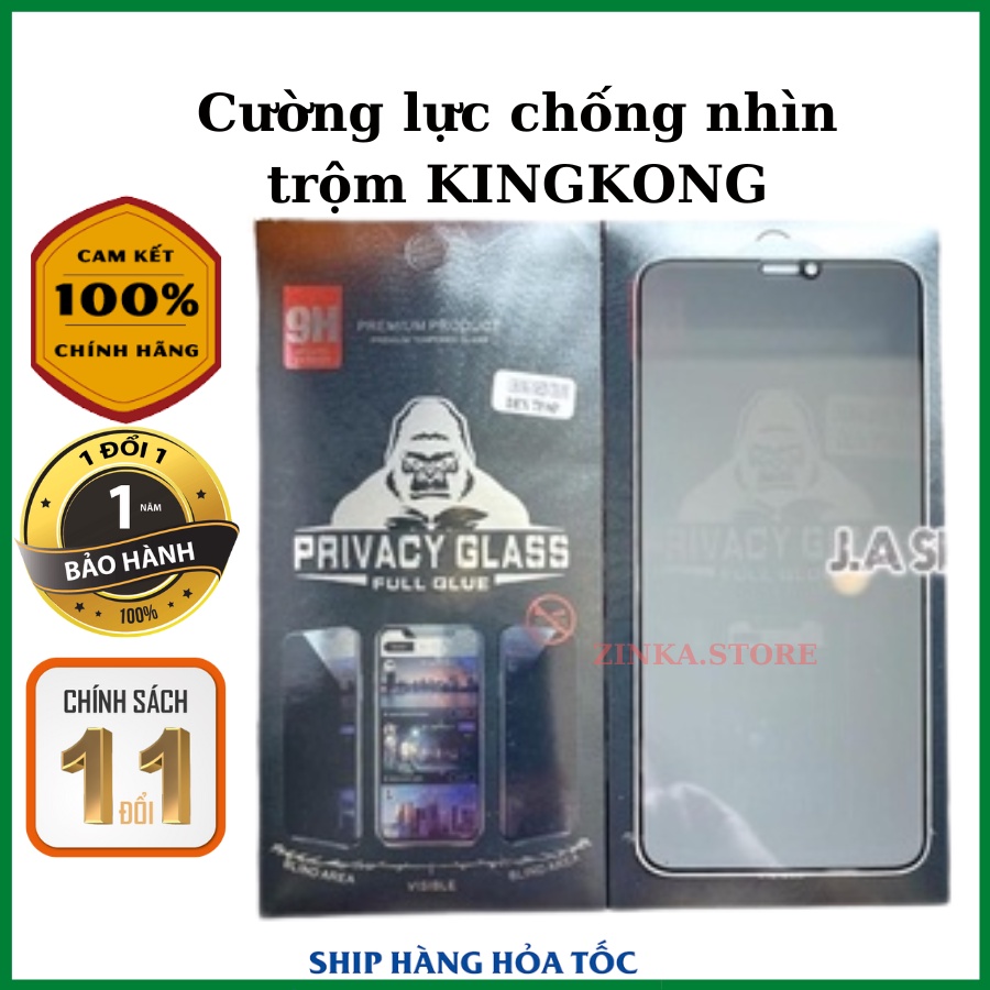 Kính cường lực Chống Nhìn Trộm Full Màn Hình cho X, XS MAX, 11, 11PRO, 11PRO MAX, 12, 12PROMAX, 13, 13PRO, 13PRO MAX
