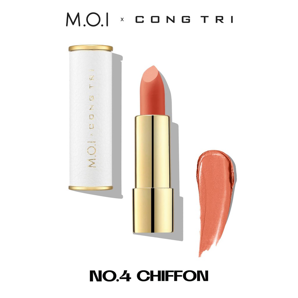 Son Môi Hồ Ngọc Hà M.O.I x Công Trí No.4 Chiffon