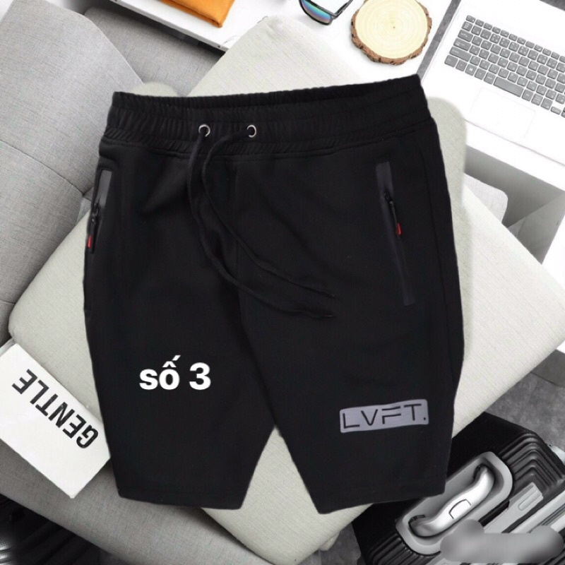 Quần short thun nam from rộng siêu đẹp QHQ152
