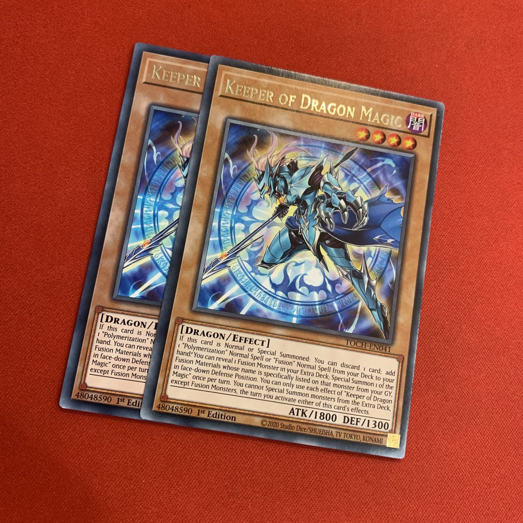 [EN-JP][Thẻ Bài Yugioh Chính Hãng] Keeper Of Dragon Magic