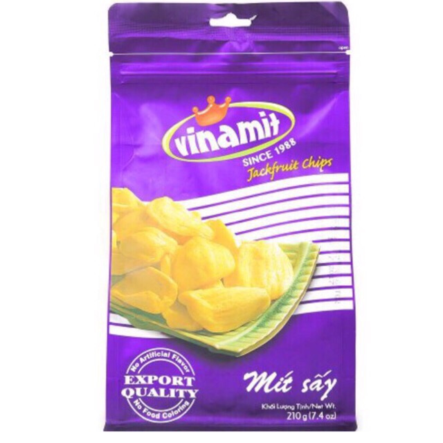 Sỉ Thùng 20 Bịch Mít Sấy Vinamit 210gr