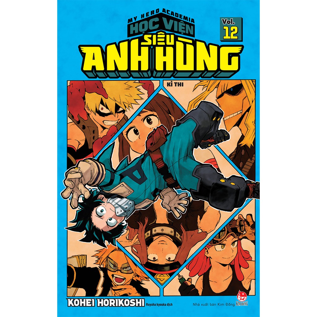 Truyện tranh Học viện siêu anh hùng - Tập 12 - My Hero Academia - Boku No Hero Academia - NXB Kim Đồng