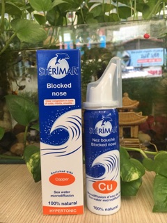 (Nhập khẩu) nước muối biển STERIMAR từ Pháp