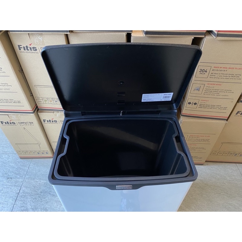 Thùng Rác Inox Fitis Mega - 26L Lõi Đơn - SPS2-901/SPS2-903/SPS2-904