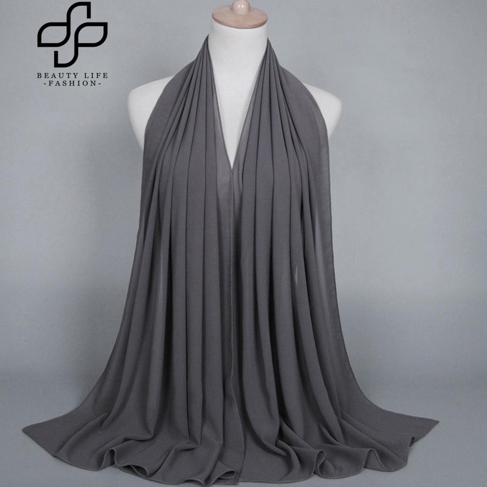 Khăn trùm đầu kiểu Hijab bằng vải voan