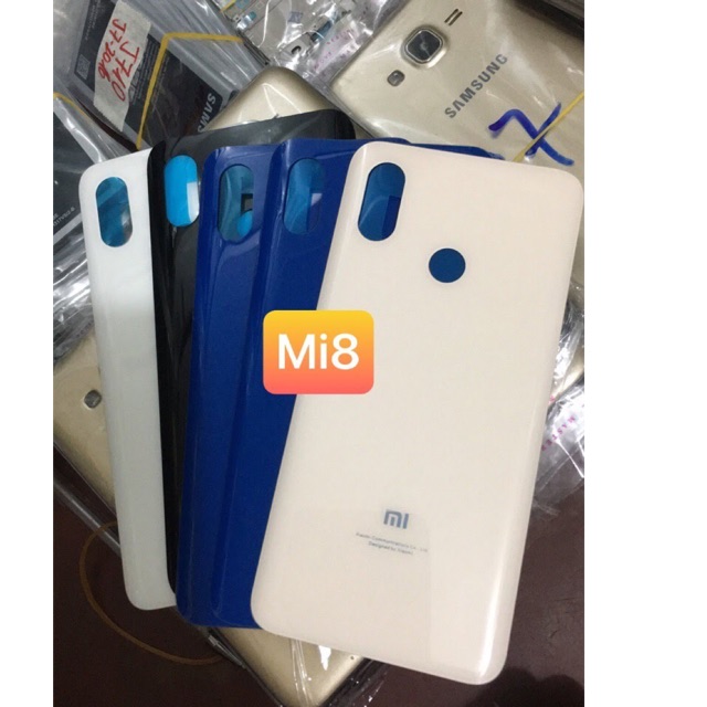 nắp lưng xiaomi Mi 8