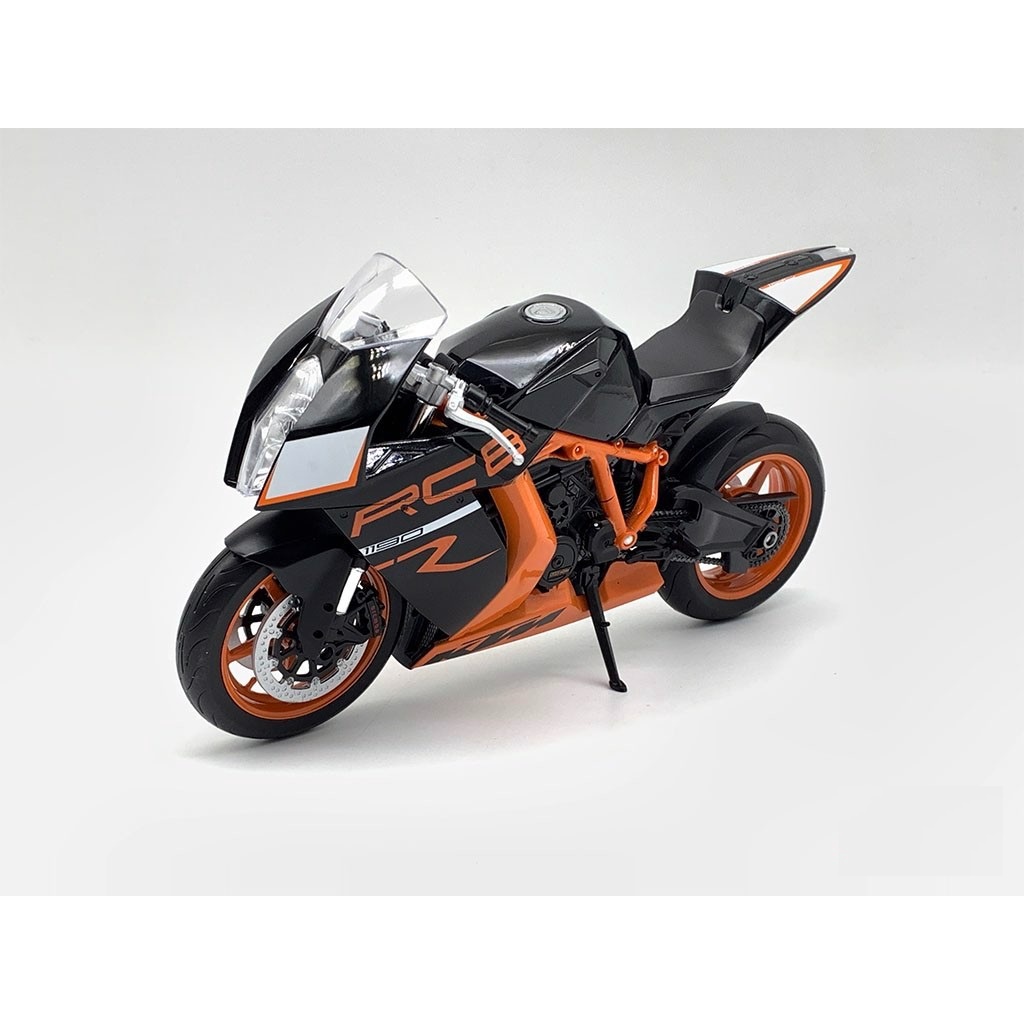 MÔ HÌNH XE MOTO SIÊU XE KTM 1190 RC8 R | WELLY tỷ lệ 1:10