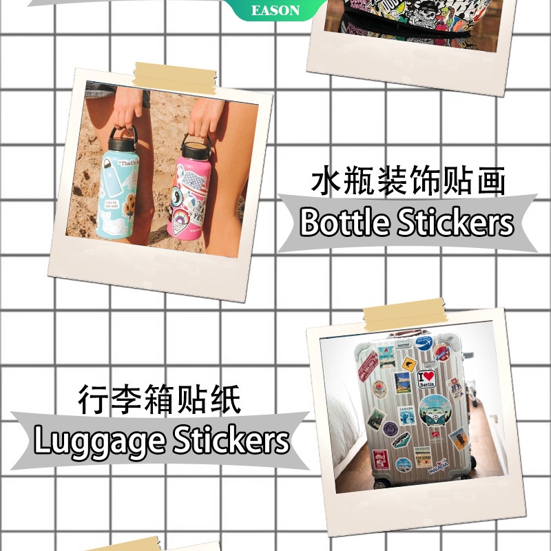 SANRIO Bộ 10 Miếng Dán Trang Trí Laptop Họa Tiết Hoạt Hình Hello Kitty Dễ Thương