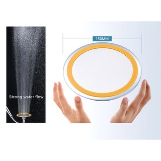 Bộ sen tắm tăng áp 9002 ( Tay sen tăng áp + dây sen inox + đế cài sen )