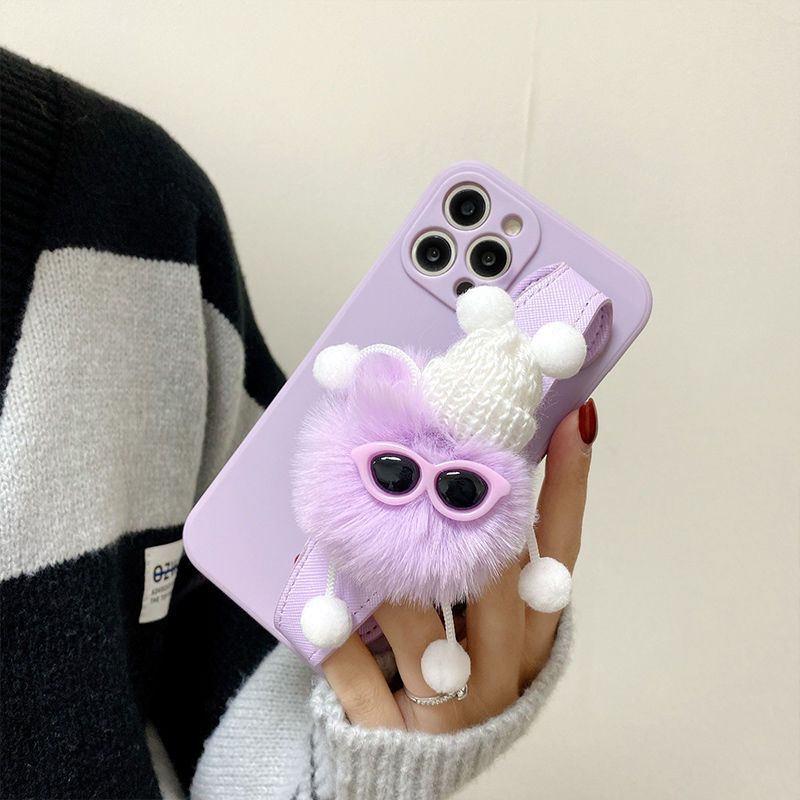 Ốp Điện Thoại Có Dây Đeo Cổ Tay Cho iphone7 / 8 / 7plus / 8plus / x / xs / xs max / 11 / 11pro max / 12 / 12pro max / 13pro max