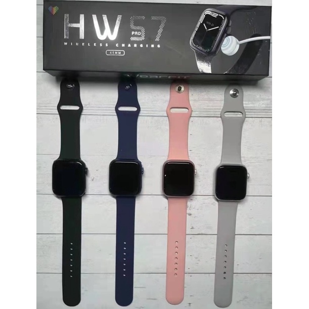 Đồng hồ thông minh HW57 Pro - Kết nối NFC, Bluetooth, màn hình cảm ứng vuông, Gọi điện, Đo nhịp tim, hiện đại nhất 2022