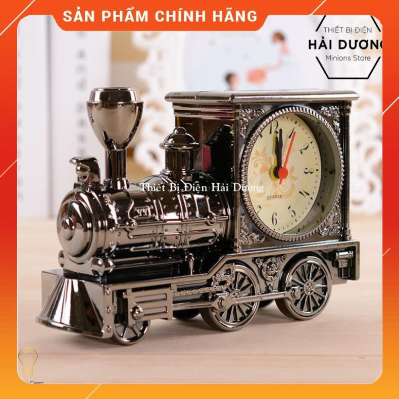 Đồng hồ báo thức mô hình ôtô - xe máy - tàu hỏa - đồng hồ để bàn trang trí sang trọng độc đáo, có chế độ cài báo thức