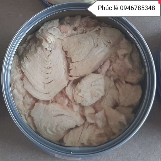 Cá ngừ đại dương ngâm dầu (yellow fin tuna chunk)