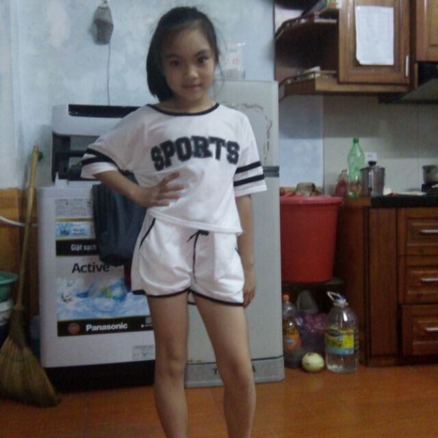 Bộ nữ thể thao croptop